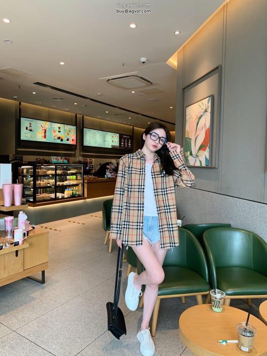 ブランド 通販長袖シャツBURBERRY手持ち在庫あり海外セレブ愛用洗練された印象_0_1