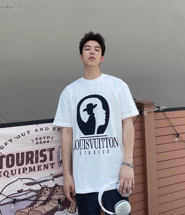ルイ ヴィトン半袖Tシャツ話題のブランド通勤スタイル激安 ブランド_0_1