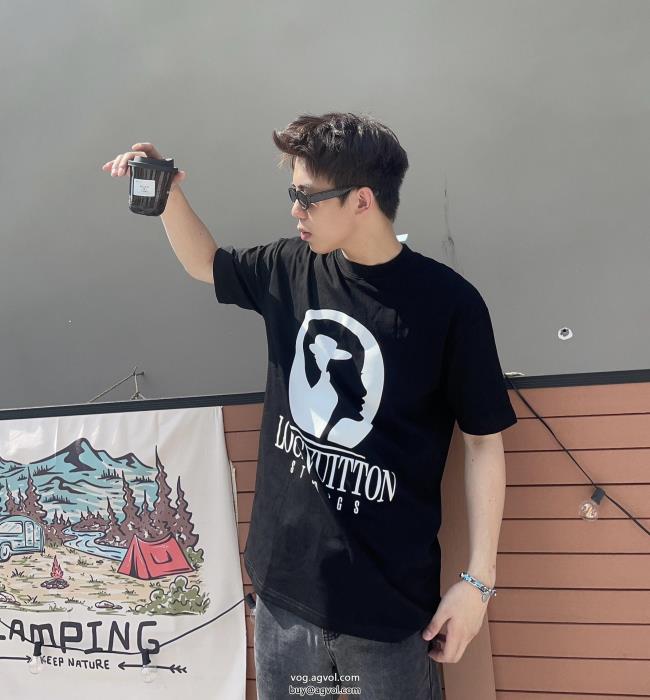 ルイ ヴィトン半袖Tシャツ話題のブランド通勤スタイル激安 ブランド_0_2