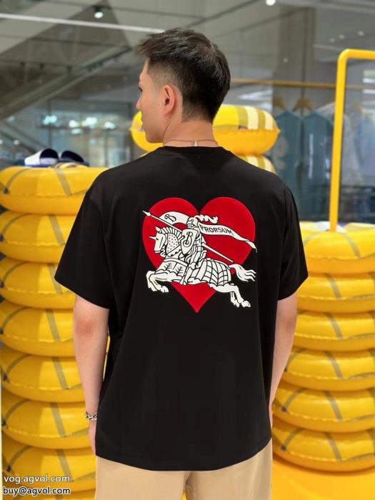 ブランド 激安 半袖Tシャツ先行入手今季話題の一級品BURBERRY_0_1