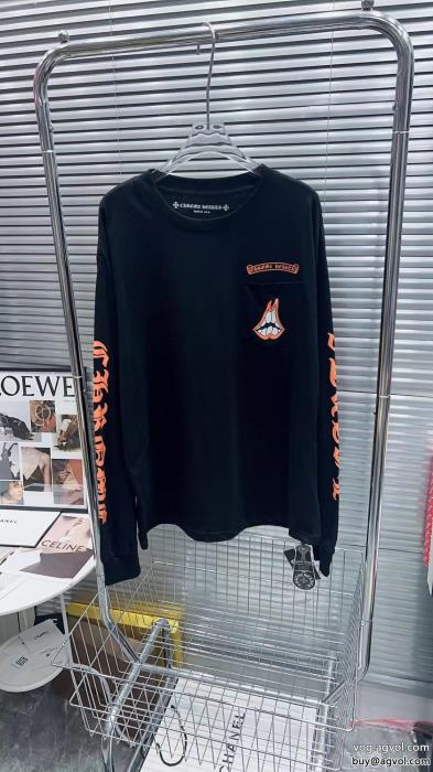 長袖TシャツCHROME HEARTSコピー 通販今流行ヴィンテージ感_0_3