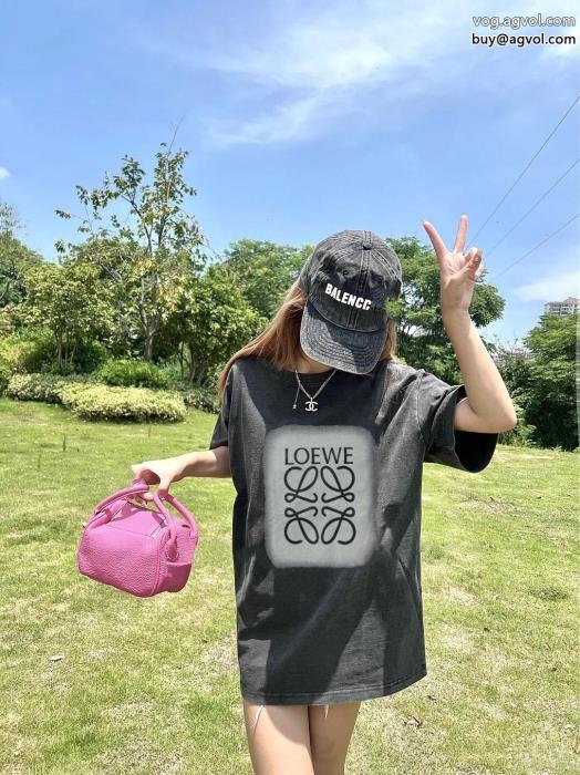 スーパー コピー ブランド 通販超大特価爽やかさ半袖TシャツLOEWE_0_0