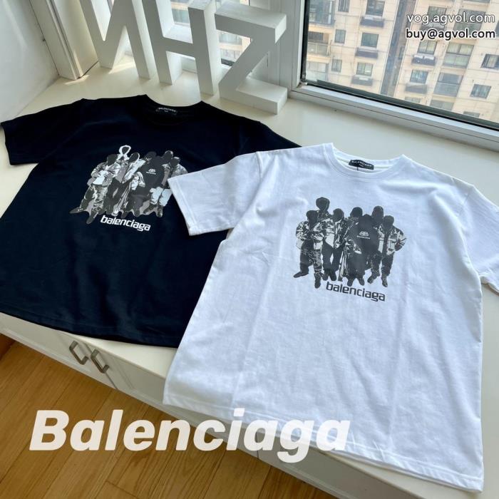 大人レディなシルエット優しい肌触りバレンシアガ半袖Tシャツ偽物 通販 _0_0