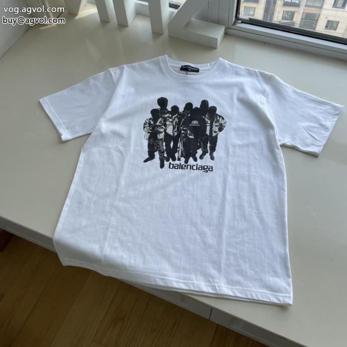大人レディなシルエット優しい肌触りバレンシアガ半袖Tシャツ偽物 通販 _0_1