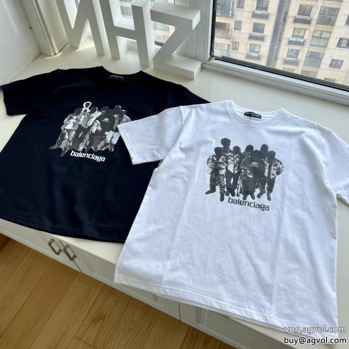 大人レディなシルエット優しい肌触りバレンシアガ半袖Tシャツ偽物 通販 _0_2