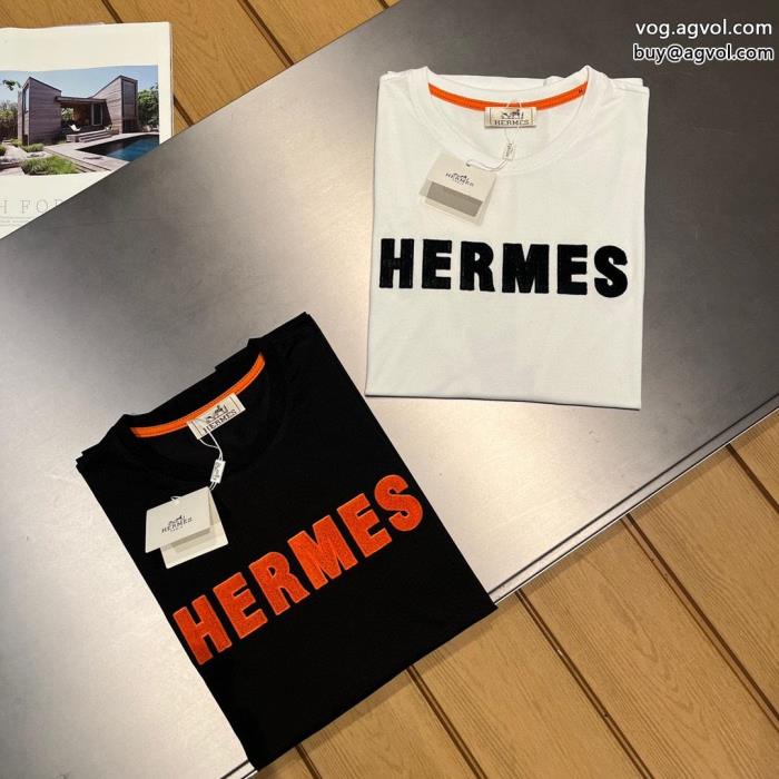 ブランド 品 コピー今人気の秘訣きれいめコーデに変身HERMES半袖Tシャツ_0_2