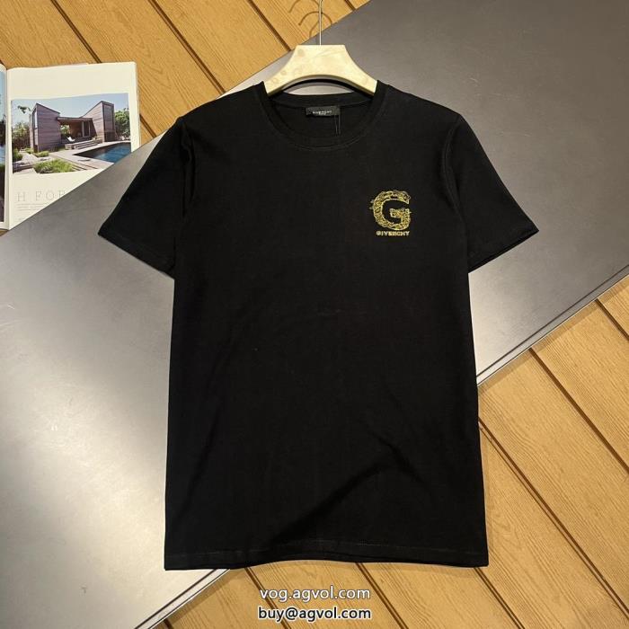 コピー 品 販売ジバンシー元気な印象に今年風半袖Tシャツ_0_0