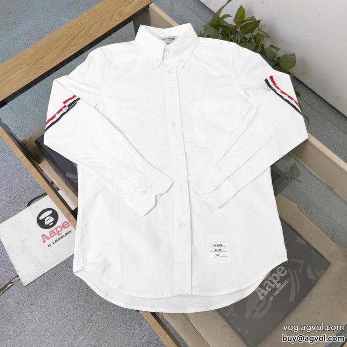 ブランド 偽物 通販長袖シャツ大幅に値下げファッション感満々THOM BROWNE_0_0