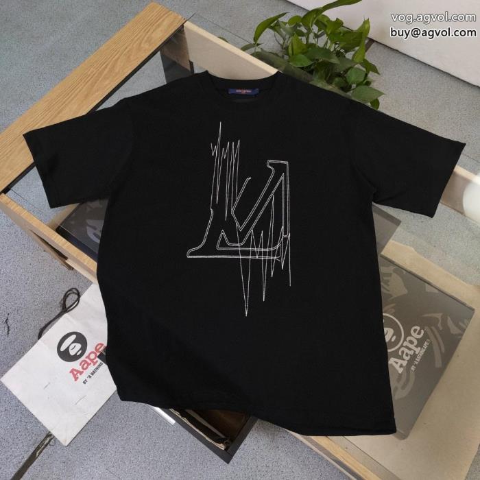 LOUIS VUITTONバカ売れ継続中2023は継続系のトレンド偽 ブランド 半袖Tシャツ_0_2