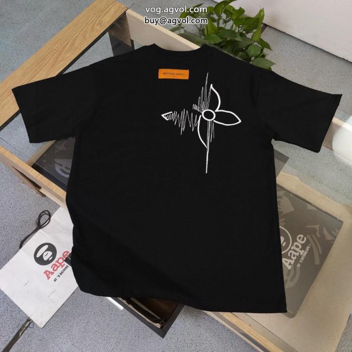 LOUIS VUITTONバカ売れ継続中2023は継続系のトレンド偽 ブランド 半袖Tシャツ_0_3