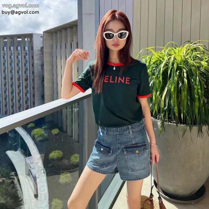 コピー 商品 販売半袖TシャツCELINE最も話題となったアイテム心惹かれるスタイル_0_1