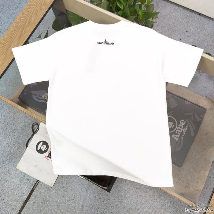 ストーンアイランドブランド コピー 激安涼しげに演出最新2023半袖Tシャツ_0_1