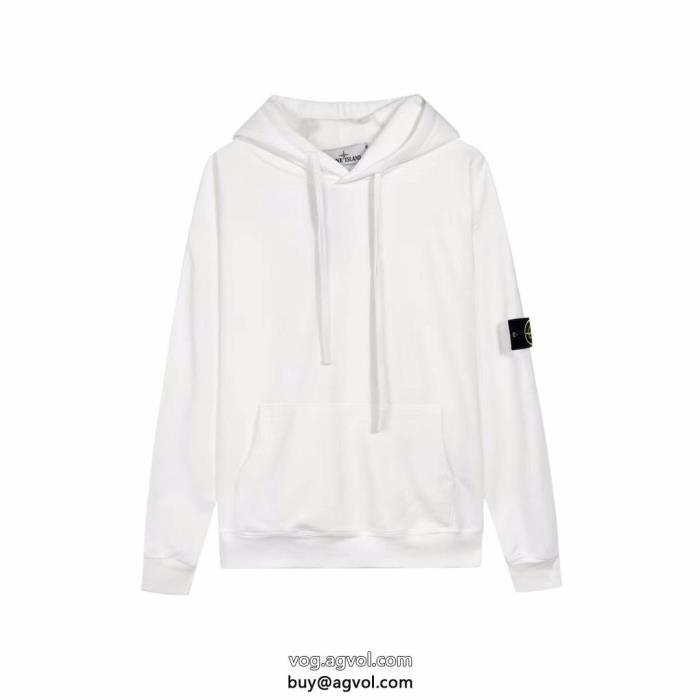 上品な印象に格上げ話題の新作到着ブランド コピー 安心Stone Islandパーカー_0_0