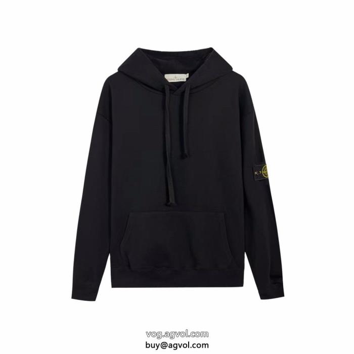上品な印象に格上げ話題の新作到着ブランド コピー 安心Stone Islandパーカー_0_1