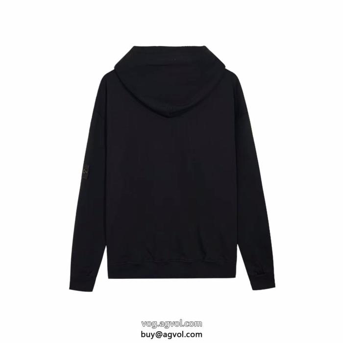 上品な印象に格上げ話題の新作到着ブランド コピー 安心Stone Islandパーカー_0_3