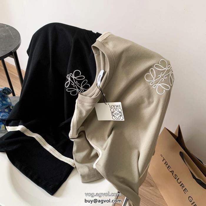 ロエベ気になるアイテム人気お洒落度が一段アップするスーパー コピー 安心半袖Tシャツ_0_2