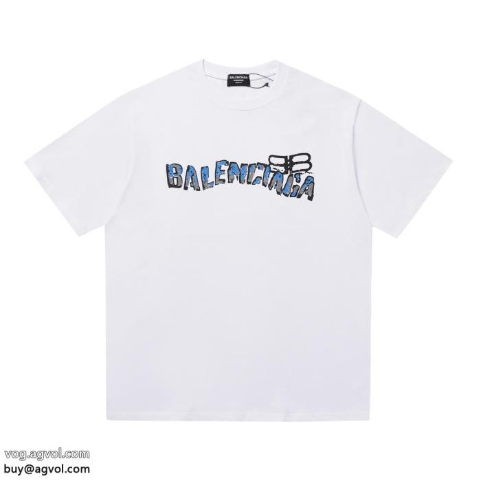 夏の暑い日にも快適に格好良い半袖Tシャツbalenciaga激安 通販 専門_0_0