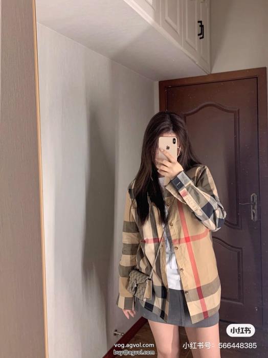 長袖シャツブランド コピー 専門BURBERRY爽やかな色合いお洒落スタイル_0_0