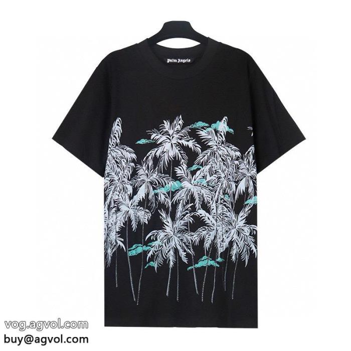 カワイイ雰囲気魅力が光る通販 ブランドパーム・エンジェルス半袖Tシャツ_0_2