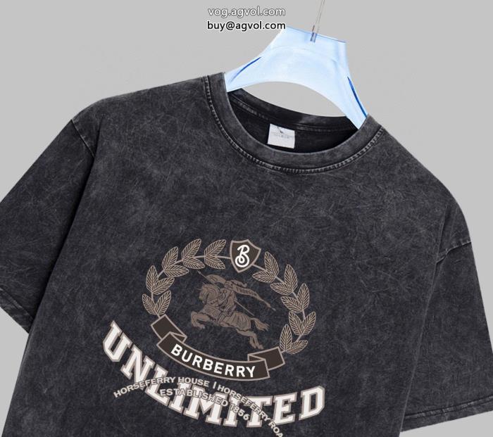 夏っぽさ新作アイテムカワイイ雰囲気スーパー コピー 販売BURBERRY半袖Tシャツ_0_1