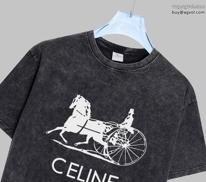 圧倒的な人気上品さ漂うセリーヌ半袖Tシャツブランド 激安_0_1