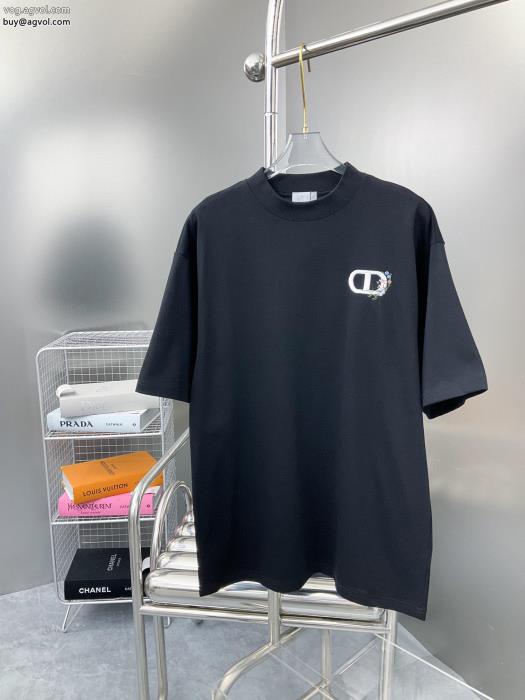完売必須オシャレな印象にDIOR半袖Tシャツブランド 通販_0_2