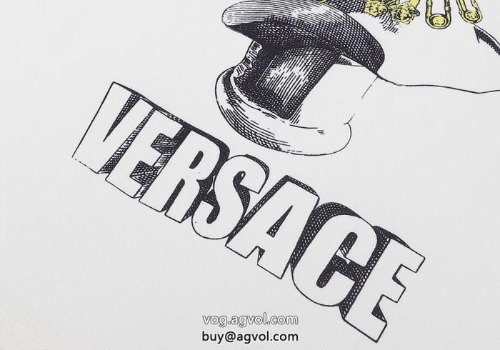 春らしい繊細なアイテム今年流大人っぽさブランド レプリカ半袖シャツVERSACE_0_0