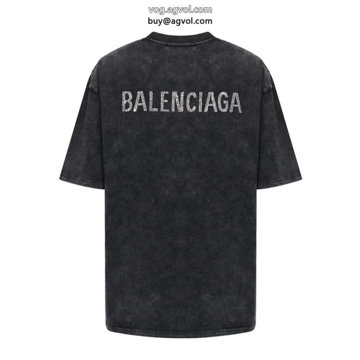 ブランド 激安balenciaga半袖Tシャツ新作在庫希少2023年新作通販_0_0