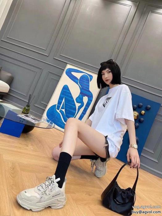 半袖Tシャツ存在感大ドレスアップ効果も抜群偽物 ブランド ショップbalenciaga_0_3