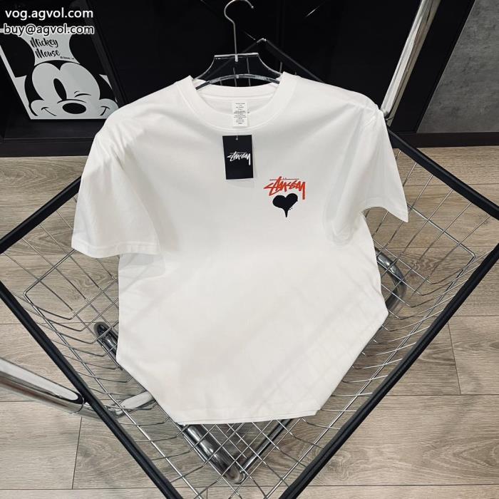 ステューシー半袖Tシャツ高品質トップスからチラ見える安心ブランド コピー  _0_1