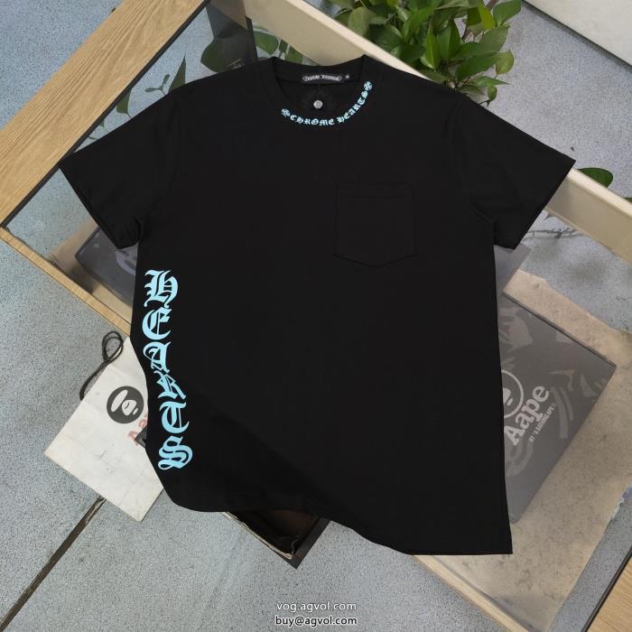 ブランド 通販 激安上品カジュアルな雰囲気に2023の流行りトップス半袖TシャツCHROME HEARTS_0_2