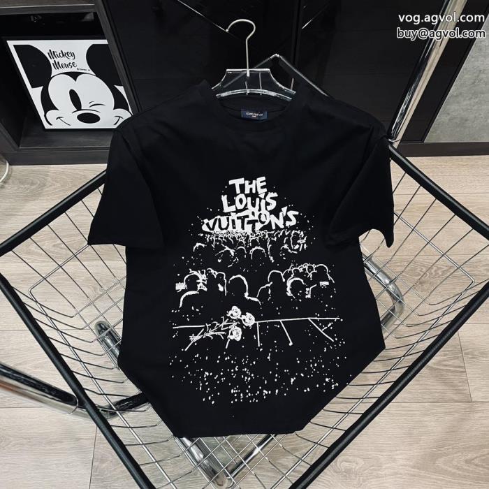 プレミアム品質モード感の高い2023のスタイルルイ ヴィトンブランド 通販 激安半袖Tシャツ_0_2