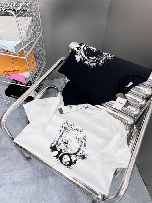 DIOR偽 ブランド 通販一目惚れした人気ブランド半袖Tシャツ_0_3