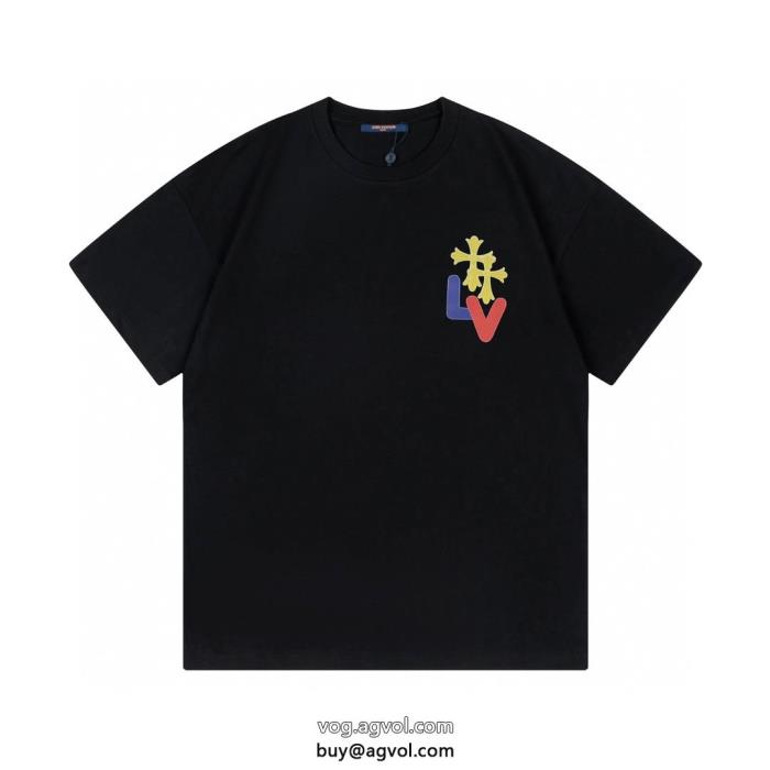 半袖Tシャツブランド 通販新作限定早い者勝ち都会的な印象のスタイルLOUIS VUITTON_0_2