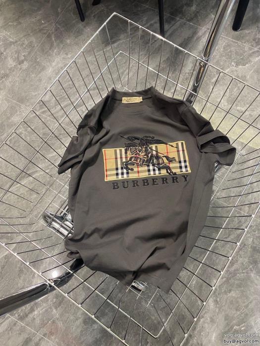 BURBERRYブランド コピー 販売限定生産品ロゴがかっこいい半袖Tシャツ_0_2