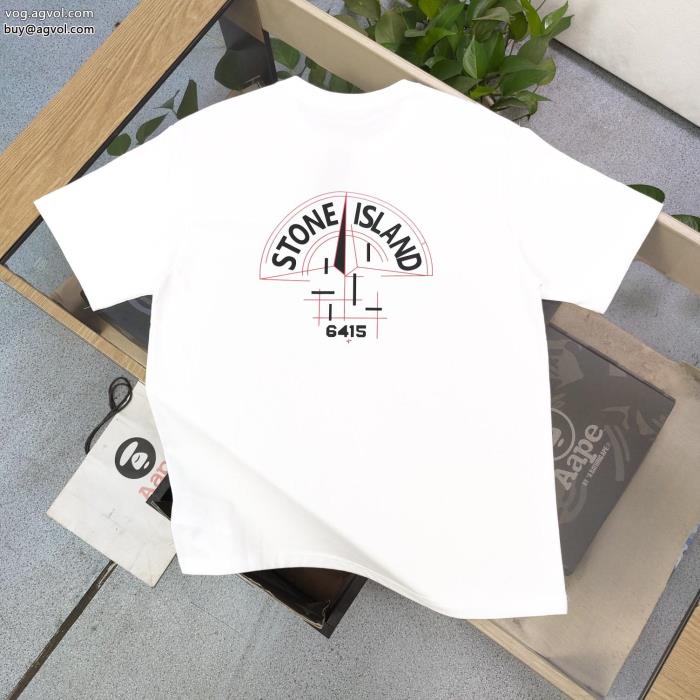 偽物 ブランドStone Island半袖Tシャツ海外限定着心地の良い_0_1