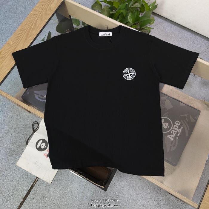 偽物 ブランドStone Island半袖Tシャツ海外限定着心地の良い_0_2