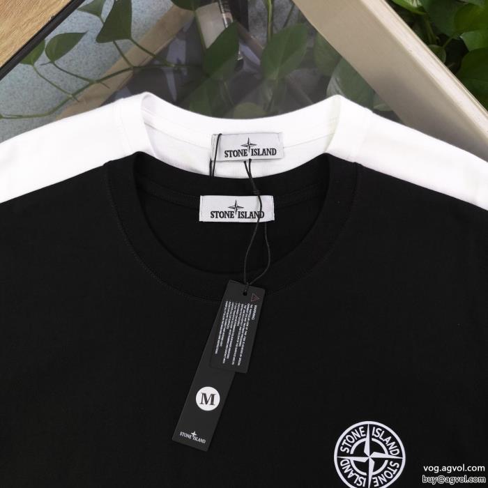 偽物 ブランドStone Island半袖Tシャツ海外限定着心地の良い_0_4