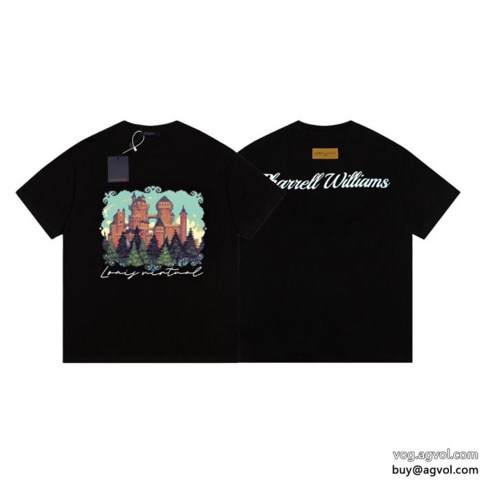 ルイ ヴィトン半袖Tシャツ夏らしい品格が漂う2023新作新品激安 ブランド_0_2