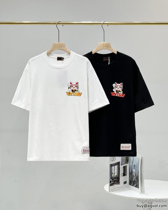 使い勝手の良さ2023年夏最新作激安 通販 専門半袖TシャツEVISU_0_0
