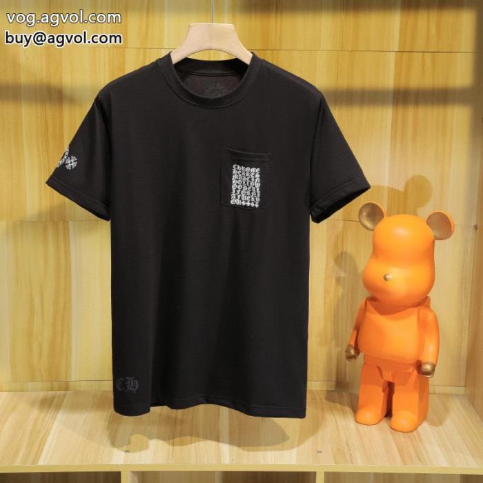 偽 ブランド 購入CHROME HEARTSコスパ最強新作におすすめ新着入荷半袖Tシャツ_0_2