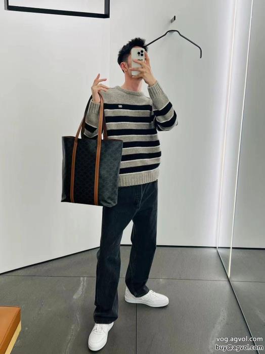セーター激安 ブランド 通販ゆったりシルエット新作夏の優秀アイテムセリーヌ_0_0