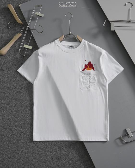 ブランド レプリカLOEWE必見素敵お上品限定生産品半袖Tシャツ_0_3