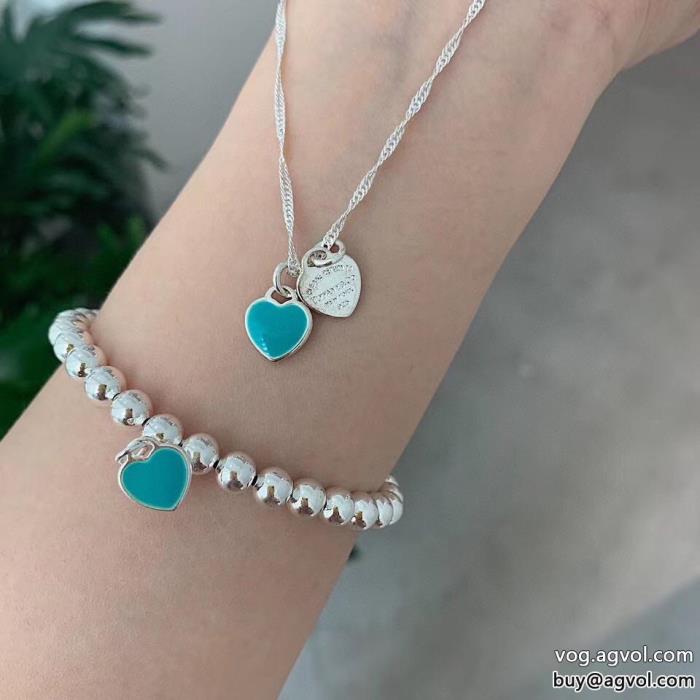 スタイリッシュ即日対応Tiffany&Coコピー 通販ネックレスブレスレットセット_0_1