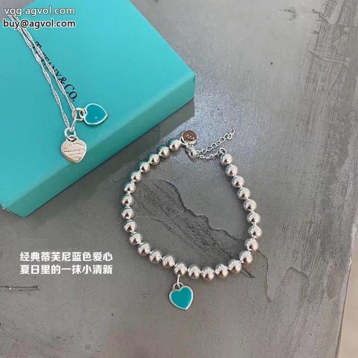 スタイリッシュ即日対応Tiffany&Coコピー 通販ネックレスブレスレットセット_0_2