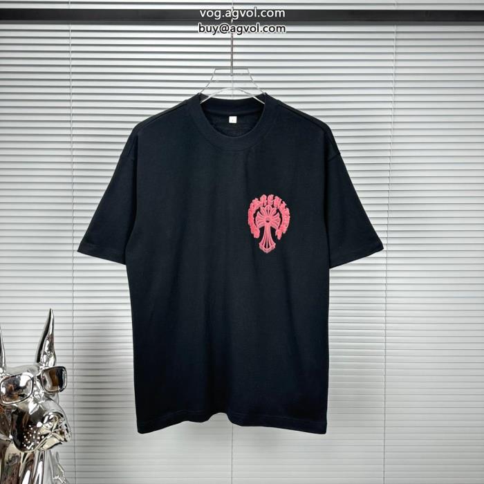 リラックスした雰囲気に限定モデルスーパー コピー  CHROME HEARTS半袖Tシャツ_0_0