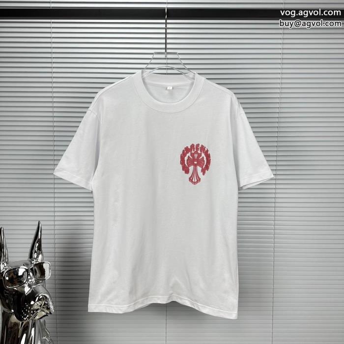 リラックスした雰囲気に限定モデルスーパー コピー  CHROME HEARTS半袖Tシャツ_0_1