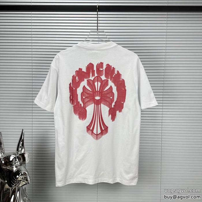 リラックスした雰囲気に限定モデルスーパー コピー  CHROME HEARTS半袖Tシャツ_0_2