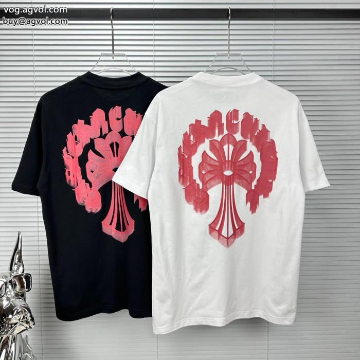 リラックスした雰囲気に限定モデルスーパー コピー  CHROME HEARTS半袖Tシャツ_0_3