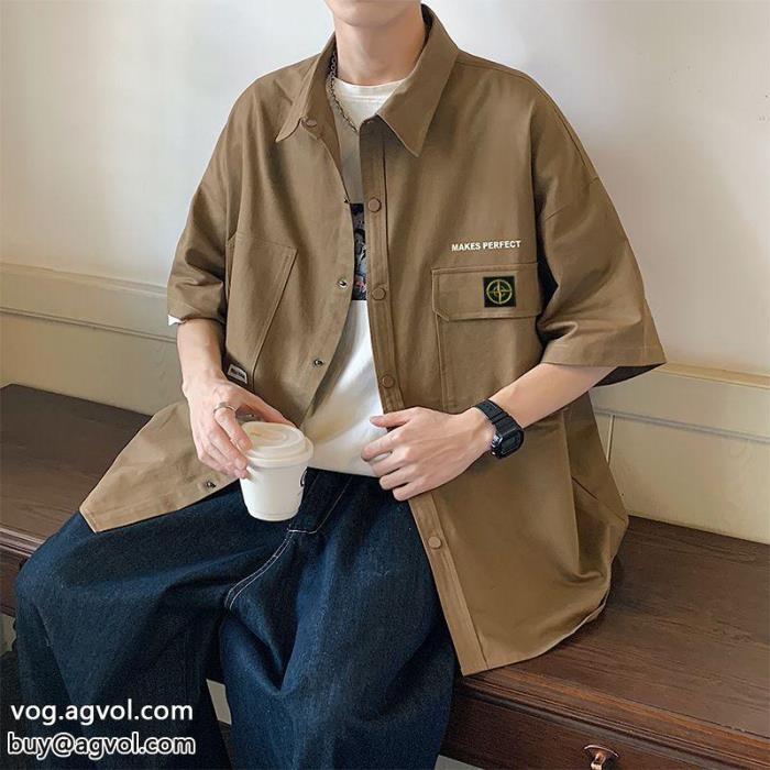半袖シャツコピー 商品 通販2023トップス最新情報をチェック唯一無二の存在Stone Island_0_3